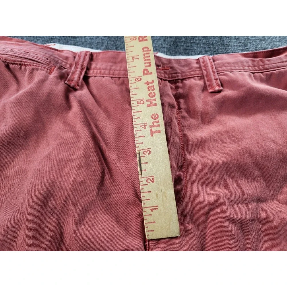 Polo Ralph Lauren‎ Khaki Shorts Relaxed Fit Men Sz 38 Shrimp Red Classic Preppy